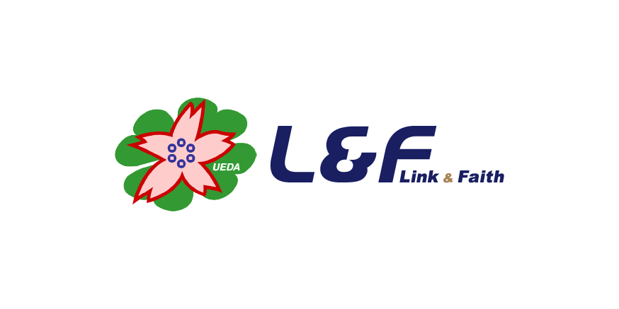 長野県上田市-市章とL&Fロゴ